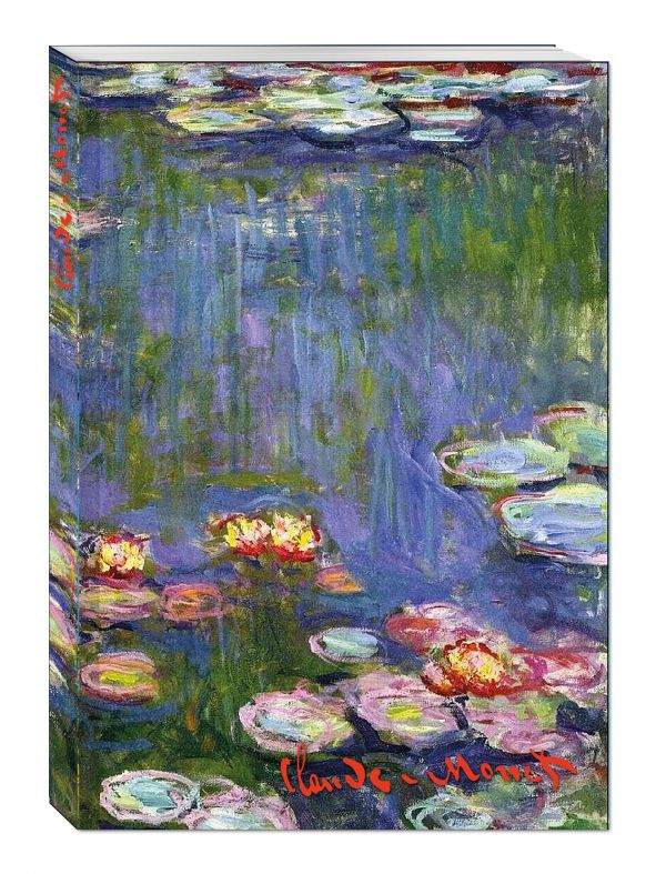 Блокнот в пластиковой обложке. Моне. Кувшинки (формат А5, 160 стр.) (Арте) Блокнот в пластиковой обложке. Моне. Кувшинки (формат А5, 160 стр.) (Арте)