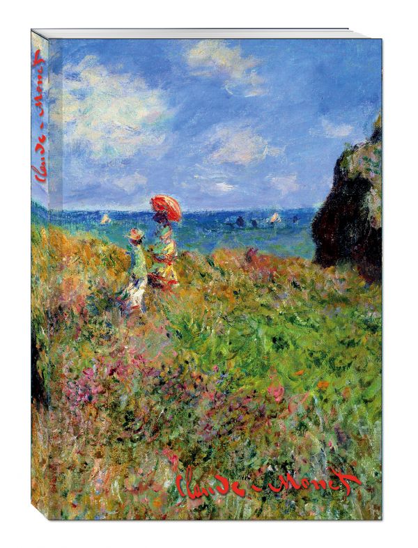 Блокнот в пластиковой обложке. Моне. Прогулка по скалам Пурвиля (формат А5, 160 стр.) (Арте) Блокнот в пластиковой обложке. Моне. Прогулка по скалам Пурвиля (формат А5, 160 стр.) (Арте)