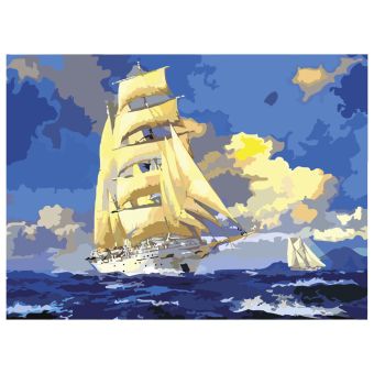 

Раскраска по номерам. Формат А3. КОРАБЛИ (Арт. Р-5506)
