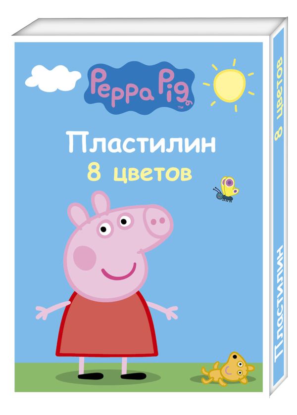 Пластилин 8 цв. "Peppa Pig" умница Пластилин 8 цв. "Peppa Pig" умница
