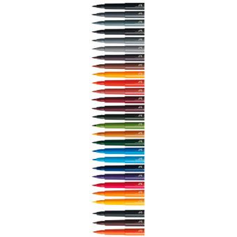 Капиллярные ручки PITT® ARTIST PEN BRUSH, темно-красный хром, в картонной коробке, 10 шт. Капиллярные ручки PITT® ARTIST PEN BRUSH, темно-красный хром, в картонной коробке, 10 шт.