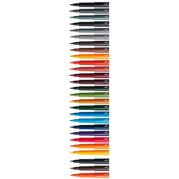 Капиллярные ручки PITT® ARTIST PEN BRUSH, темно-красный хром, в картонной коробке, 10 шт. Капиллярные ручки PITT® ARTIST PEN BRUSH, темно-красный хром, в картонной коробке, 10 шт.
