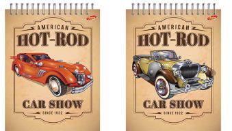 Бл 40л Wсп 150*210 кл 8460/2-EAC ВД лак "Hot-Rod (ретро-авто)" Бл 40л Wсп 150*210 кл 8460/2-EAC ВД лак "Hot-Rod (ретро-авто)"