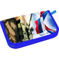 Пенал корпусный Танк, размер 19*11 см, на молнии, 1 отделение, полиэстер, 210 ден 88137 Пенал корпусный Танк, размер 19*11 см, на молнии, 1 отделение, полиэстер, 210 ден 88137