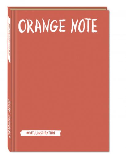 Orange Note. Творческий блокнот с флуоресцентными страницами (твердый переплет) - фото 1