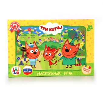 НАСТОЛЬНАЯ ИГРА-ХОДИЛКА "УМКА" ТРИ КОТА В РУСС. КОР. в кор.20шт НАСТОЛЬНАЯ ИГРА-ХОДИЛКА "УМКА" ТРИ КОТА В РУСС. КОР. в кор.20шт