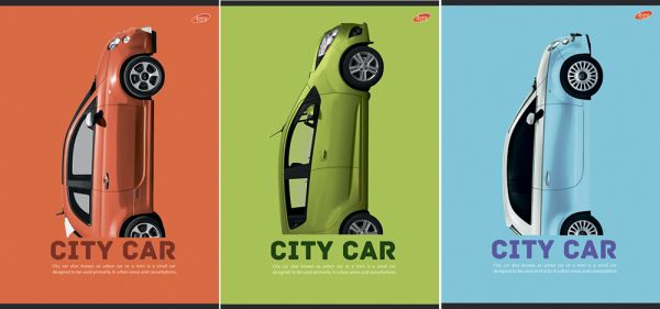 Тетр 80л скр А4 кл 8704/3-EAC твин УФ "City Car" Тетр 80л скр А4 кл 8704/3-EAC твин УФ "City Car"
