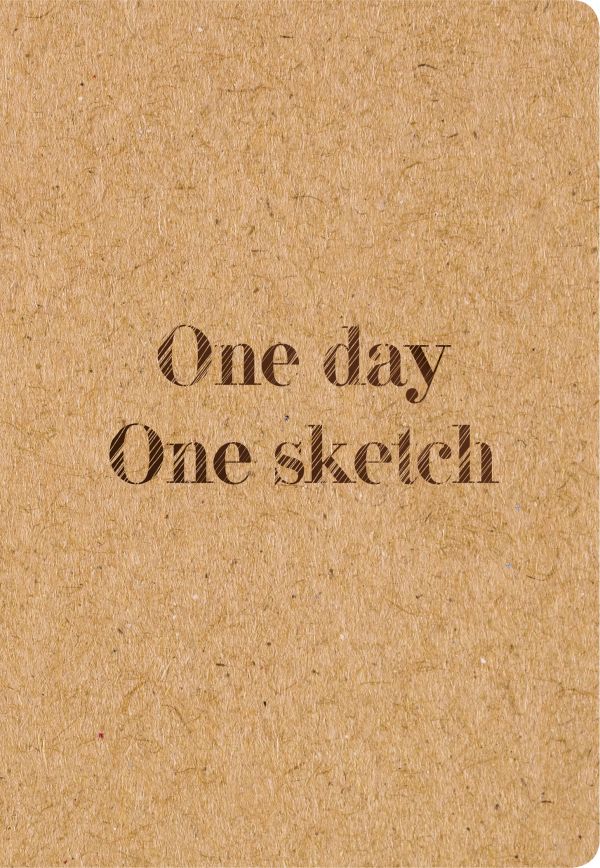 

Скетчбук. One day, one sketch (обложка крафт) (Арте)