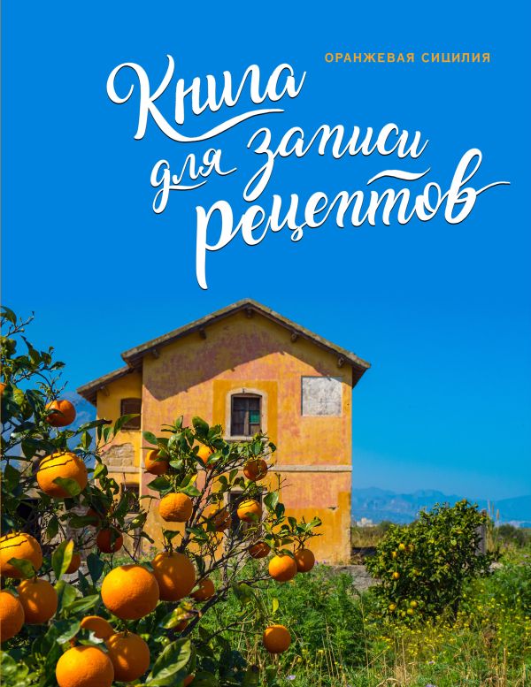  - Книга для записи рецептов. Оранжевая Сицилия