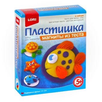 Магниты из теста "Подводные друзья" Магниты из теста "Подводные друзья"