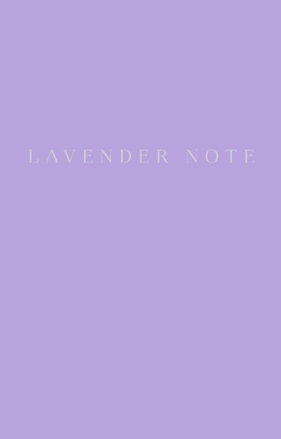Lavender Note. Мои лавандовые мечты. Блокнот с цветными страницами (обложка на ткани) - фото 1