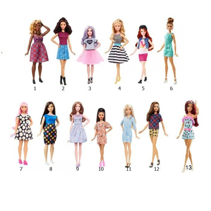 Barbie® Куклы из серии "Игра с модой" в ассортименте (Игра с модой)