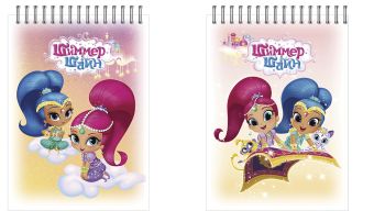 Бл 40л Wсп A6 SS4/2-ЕАС твин УФ Shimmer and Shine Бл 40л Wсп A6 SS4/2-ЕАС твин УФ Shimmer and Shine