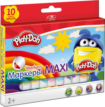 PDEB-US1-7MB-10 Фломастеры. Набор 10 шт./10 цв. MEGA JUMBO, укороченные. Play Doh. Размер: 10,5 х 15,5 х 1,5 см. PDEB-US1-7MB-10 Фломастеры. Набор 10 шт./10 цв. MEGA JUMBO, укороченные. Play Doh. Размер: 10,5 х 15,5 х 1,5 см.