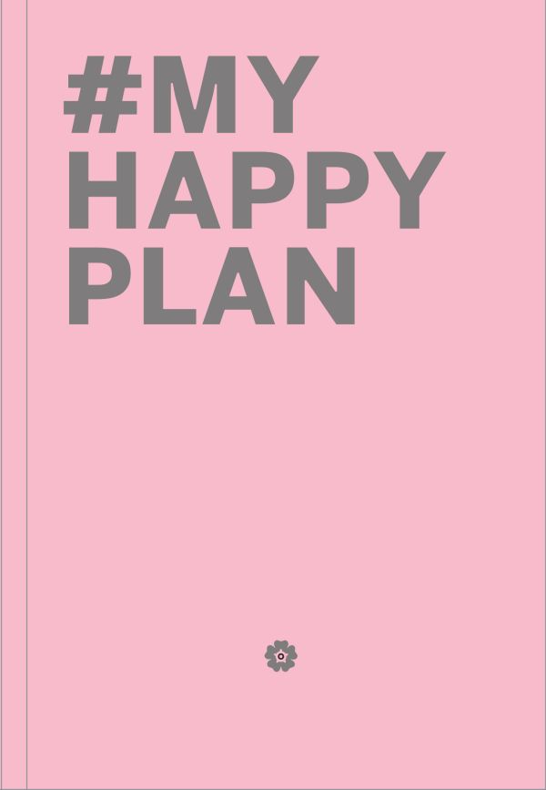 

Блокнот My Happy Plan, 80 листов, пудровый