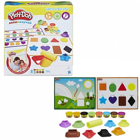 

Play-Doh Игровой набор "Цвета и формы" (B3404)