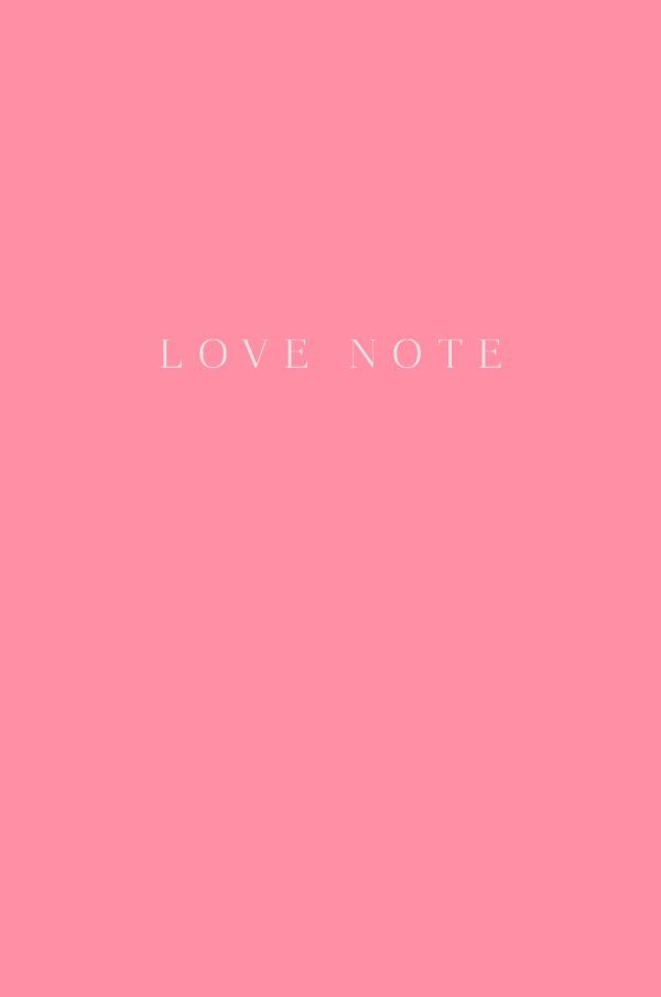 

Love Note