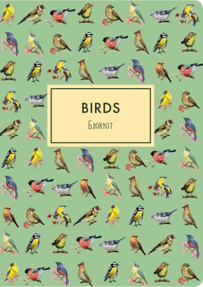 Блокнот Birds, А4, 40 листов - фото 1