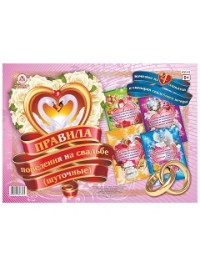 Комплект плакатов "Правила поведения на свадьбе (шуточные)": 4 плаката с методическим сопровождением Комплект плакатов "Правила поведения на свадьбе (шуточные)": 4 плаката с методическим сопровождением