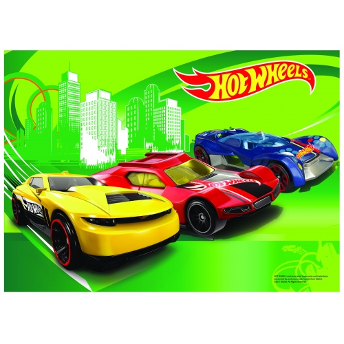 Покрытие на стол "Hot Wheels", формат А4+, полипропилен, размеры 34*24 см 88399 Покрытие на стол "Hot Wheels", формат А4+, полипропилен, размеры 34*24 см 88399