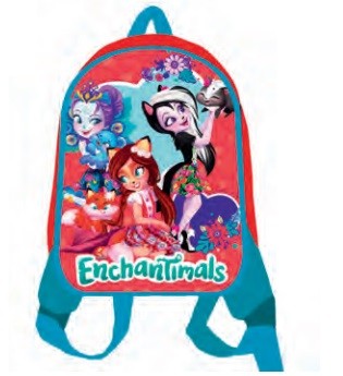 Рюкзак "Enchantimals", 1 отделение, дошкольный, детский, передняя часть выполнена из формованного вспененного полимера, уплотненная спинка, одно отде Рюкзак "Enchantimals", 1 отделение, дошкольный, детский, передняя часть выполнена из формованного вспененного полимера, уплотненная спинка, одно отде
