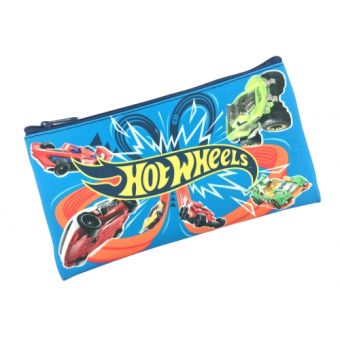 Пенал плоский "Hot Wheels", размер 19*10 см, на молнии, полиэстер, 210 ден 88645 Пенал плоский "Hot Wheels", размер 19*10 см, на молнии, полиэстер, 210 ден 88645
