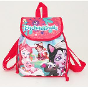 Рюкзак "Enchantimals" детский, дошкольный, 32*29*13,5 см, полиэстер, 1 отделение на завязках с верхним клапаном на липучке, 1 внутренний кармашек, узк Рюкзак "Enchantimals" детский, дошкольный, 32*29*13,5 см, полиэстер, 1 отделение на завязках с верхним клапаном на липучке, 1 внутренний кармашек, узк
