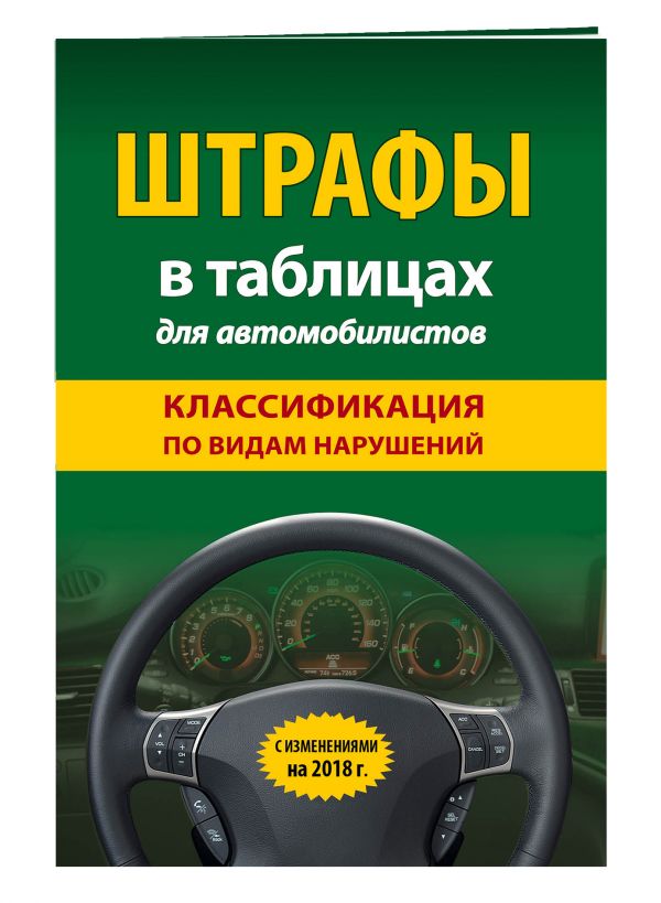 Штрафы в таблицах для автомобилистов с изм. на 2018 год (классификация по видам нарушений) Штрафы в таблицах для автомобилистов с изм. на 2018 год (классификация по видам нарушений)