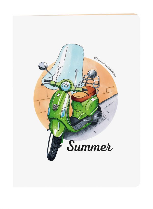 Блокнот Summer. Скетчи Лизы Красновой Блокнот Summer. Скетчи Лизы Красновой Краснова Е.