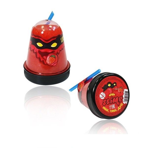 

Игрушка ТМ "Slime "Ninja" с ароматом клубники, 130 г.