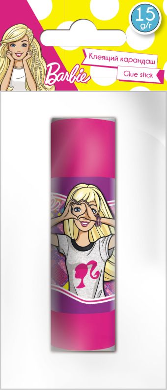 Клей на основе ПВА. 15 г.Размер: 14,5 х 6,5 х 2,5 см. Barbie Клей на основе ПВА. 15 г.Размер: 14,5 х 6,5 х 2,5 см. Barbie