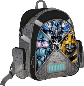 Рюкзак. Эргономичная спинка. Размер: 38 x 29 x 13 см. Transformers Prime Рюкзак. Эргономичная спинка. Размер: 38 x 29 x 13 см. Transformers Prime