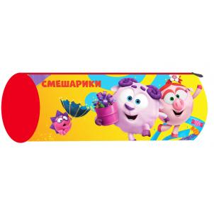 Пенал-тубус "Смешарики", размер 21*7*5,5 см, на молнии, 1 отделение, полиэстр, 210 ден 89069 Пенал-тубус "Смешарики", размер 21*7*5,5 см, на молнии, 1 отделение, полиэстр, 210 ден 89069
