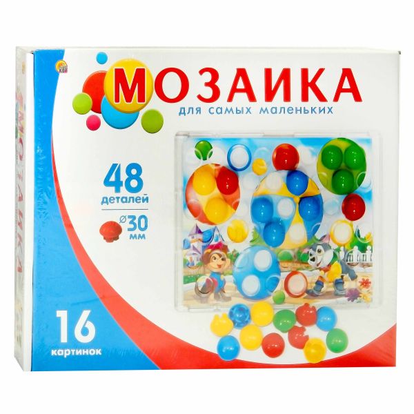 

Серия "Мозайкин". Мозаика на подставке со схемами в коробке (Арт. И-8317)