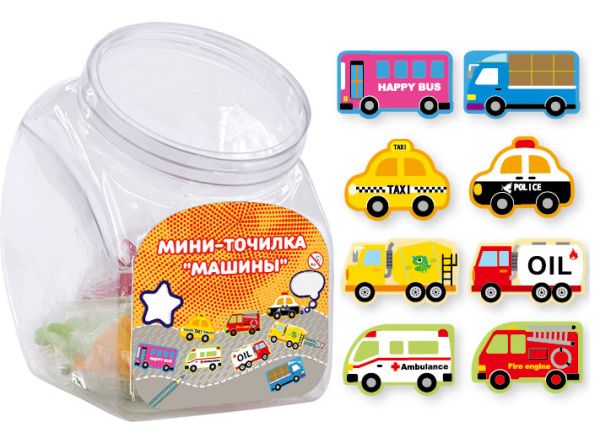 Точилка фигурная. Размер: 4 х 5,5 х 1,1 см. Non-branded Точилка фигурная. Размер: 4 х 5,5 х 1,1 см. Non-branded