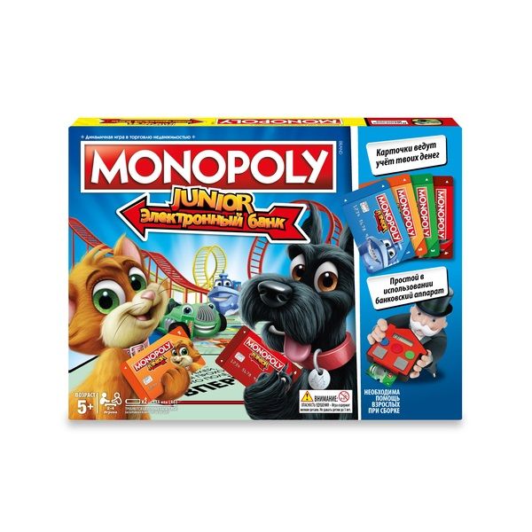

Монополия Джуниор с картами (E1842)