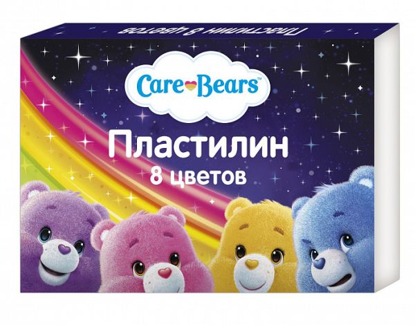 Пластилин 8 цв. Заботливые мишки Пластилин 8 цв. Заботливые мишки