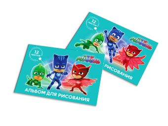 Альбом для рисования 12л. А5 Герои в масках Альбом для рисования 12л. А5 Герои в масках
