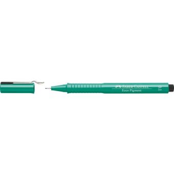 Капиллярные ручки ECCO PIGMENT, 0,1мм, в картонной коробке, 10 шт., зеленый Капиллярные ручки ECCO PIGMENT, 0,1мм, в картонной коробке, 10 шт., зеленый