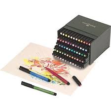 Капиллярные ручки PITT® ARTIST PEN, набор цветов, в студийной (кожзам.) коробке, 60 шт. Капиллярные ручки PITT® ARTIST PEN, набор цветов, в студийной (кожзам.) коробке, 60 шт.