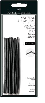 Натуральный уголь PITT® MONOCHROME, 3–6мм, в блистере, 12 шт. Натуральный уголь PITT® MONOCHROME, 3–6мм, в блистере, 12 шт.