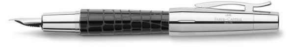 Перьевая ручка E-MOTION EDELHARZ CROCO, B, черная смола, в подарочной коробке, 1 шт. Перьевая ручка E-MOTION EDELHARZ CROCO, B, черная смола, в подарочной коробке, 1 шт.