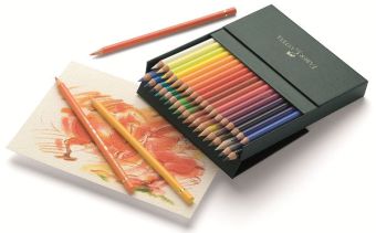 Цветные карандаши POLYCHROMOS®, набор цветов, в студийной (кожзам) коробке , 36 шт. Цветные карандаши POLYCHROMOS®, набор цветов, в студийной (кожзам) коробке , 36 шт.