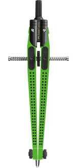 Циркуль QUICK-SET GRIP 2001, лайм, в пластмассовом пенале, 1 шт. Циркуль QUICK-SET GRIP 2001, лайм, в пластмассовом пенале, 1 шт.