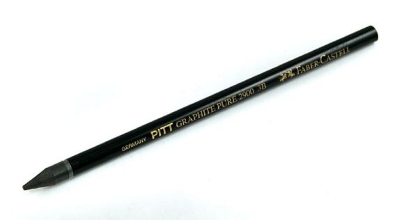 Чернографитовый карандаш PITT® MONOCHROME в картонной коробке, 12 шт., твердость 3B Чернографитовый карандаш PITT® MONOCHROME в картонной коробке, 12 шт., твердость 3B