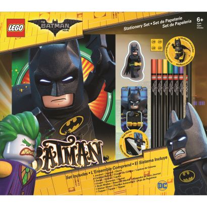 Набор канцелярских принадлежностей (12 шт. в комплекте) LEGO Batman Movie (Лего Фильм: Бэтмен) (51749) - фото 1