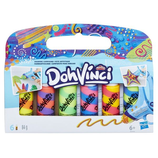 

DOH-VINCI Катриджи для творчества ДаВинчи6 шт.