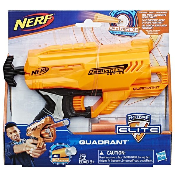 

NERF Игрушка бластер НЁРФ ЭЛИТ Квадрант