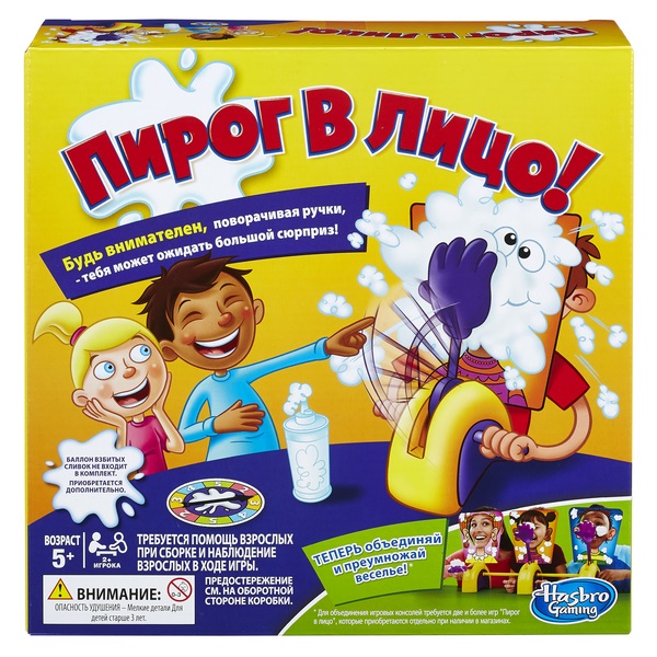 Игра Пирог в лицо (Настольная игра) (соедени вместе). OTHER GAMES
