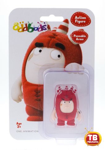 Фигурка Oddbods (Чуддики) в блистере, Фьюз, 5,5 см Фигурка Oddbods (Чуддики) в блистере, Фьюз, 5,5 см